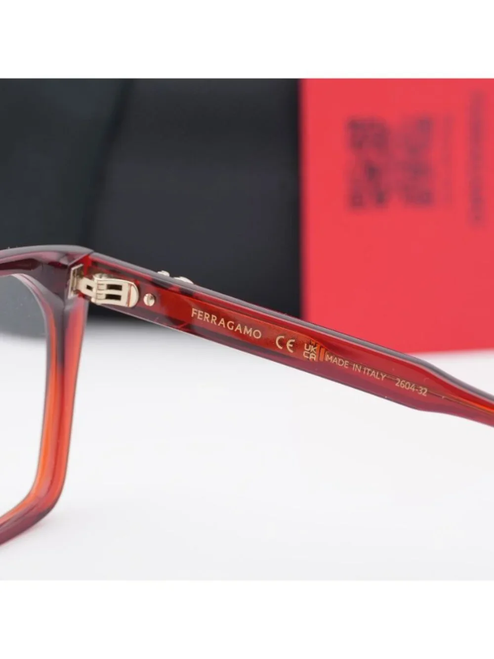 Salvatore Ferragamo SF3042E 612 Square Eyeglasses 55mm – Burgundy